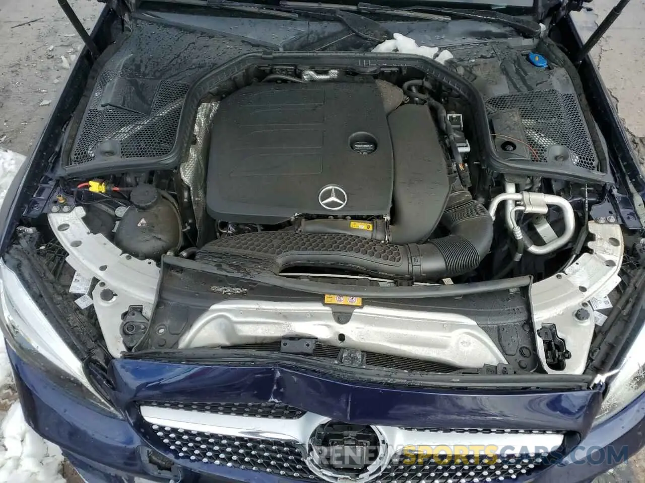 11 Photograph of a damaged car WDDWF8EB1KR482225 MERCEDES-BENZ C-CLASS 2019