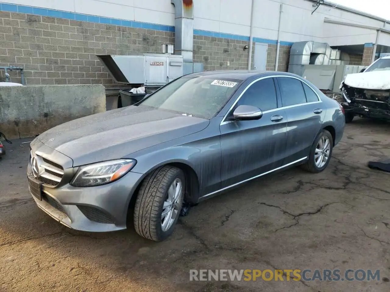 1 Photograph of a damaged car WDDWF8EB4KR483269 MERCEDES-BENZ C-CLASS 2019