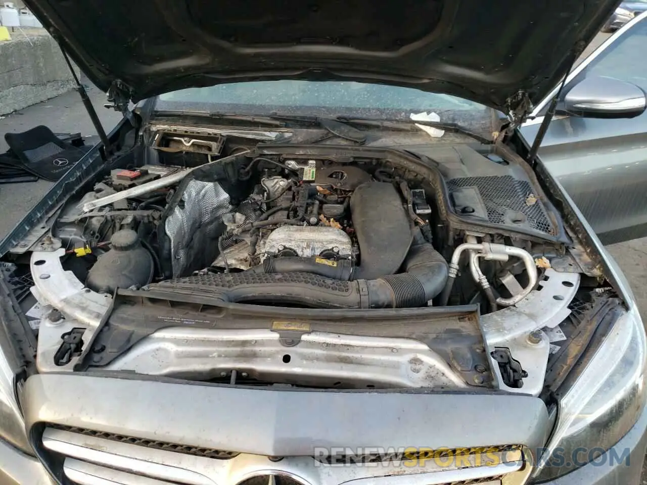 11 Photograph of a damaged car WDDWF8EB4KR483269 MERCEDES-BENZ C-CLASS 2019