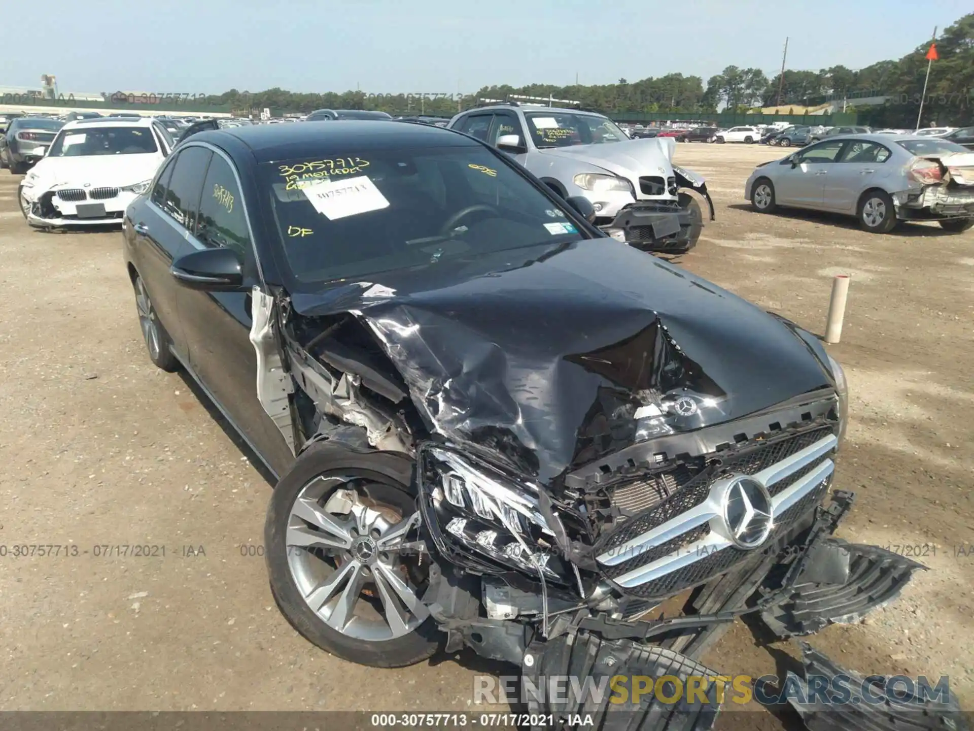 6 Photograph of a damaged car WDDWF8EBXKR481591 MERCEDES-BENZ C-CLASS 2019