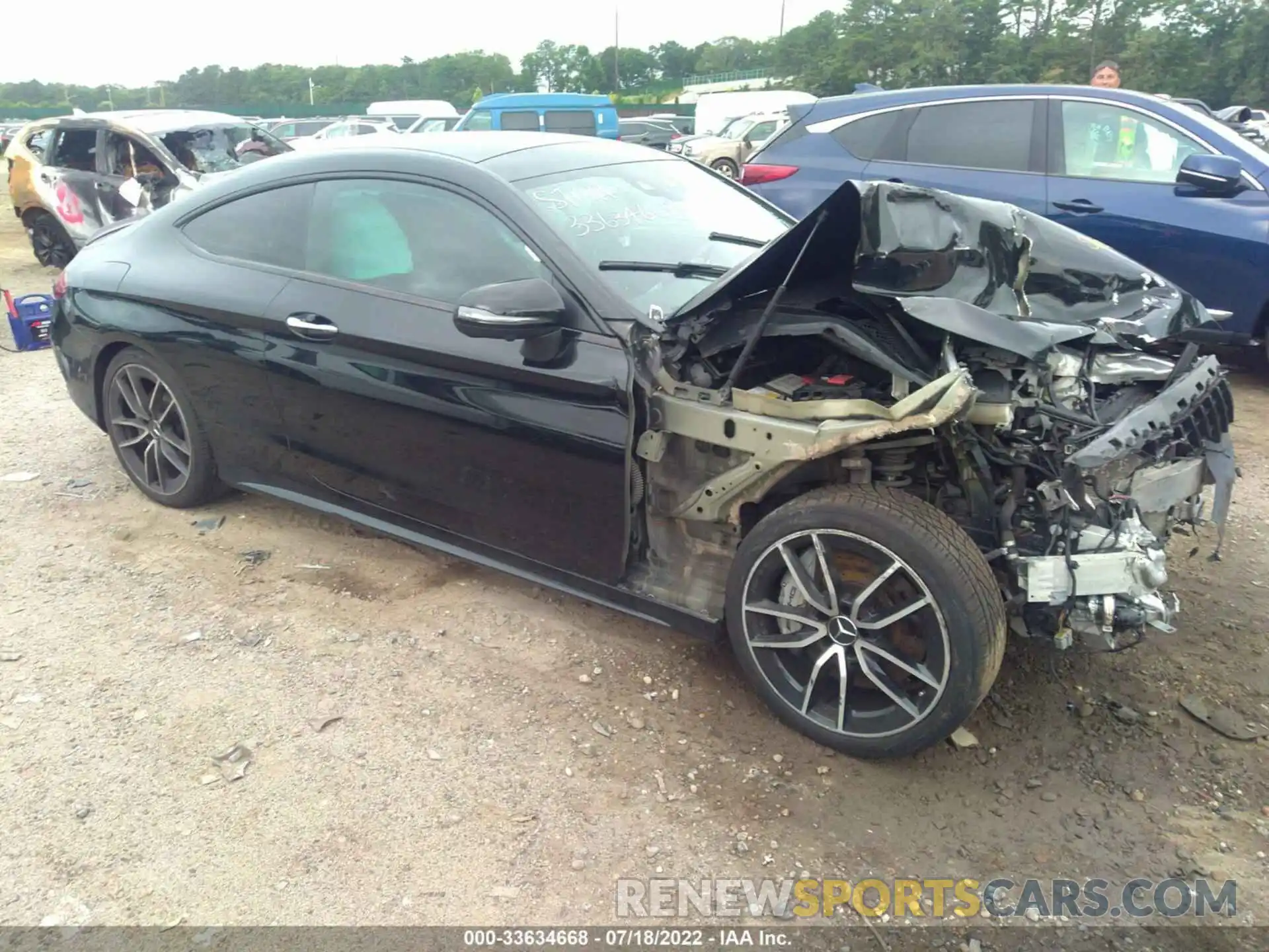 1 Photograph of a damaged car WDDWJ6EB0KF841777 MERCEDES-BENZ C-CLASS 2019