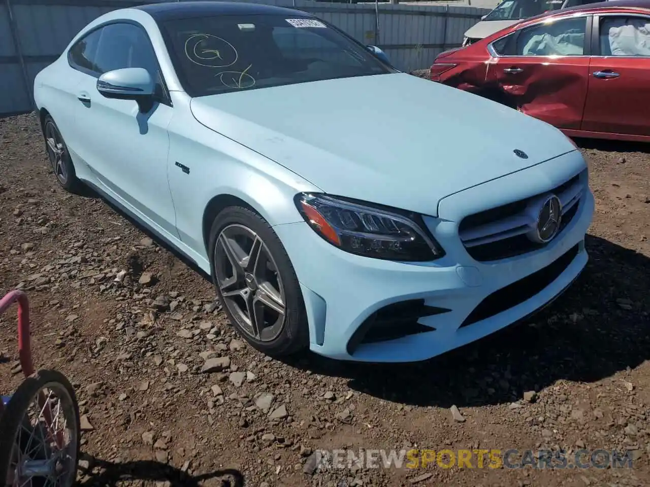 1 Photograph of a damaged car WDDWJ6EB0KF850432 MERCEDES-BENZ C-CLASS 2019