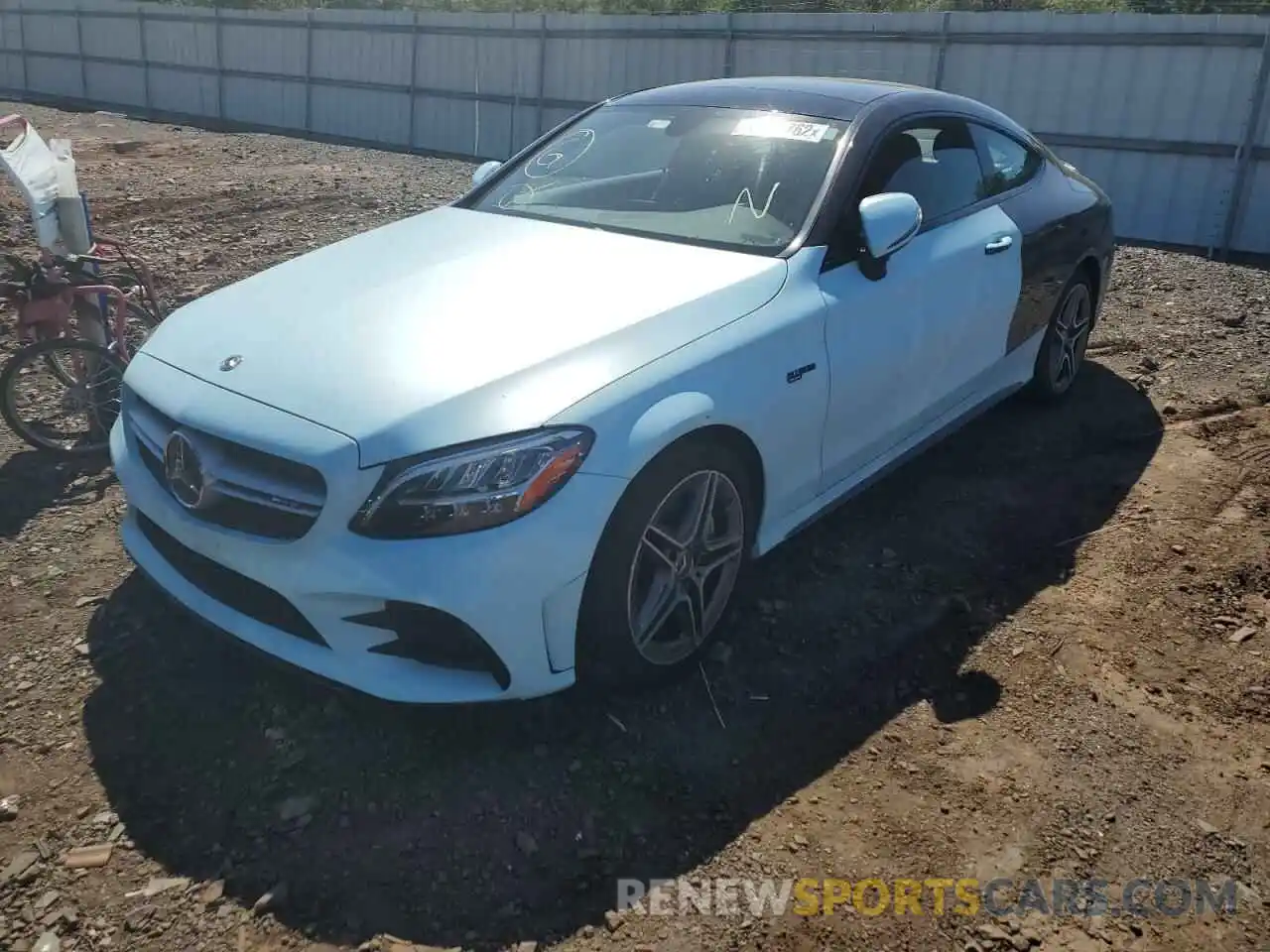 2 Photograph of a damaged car WDDWJ6EB0KF850432 MERCEDES-BENZ C-CLASS 2019