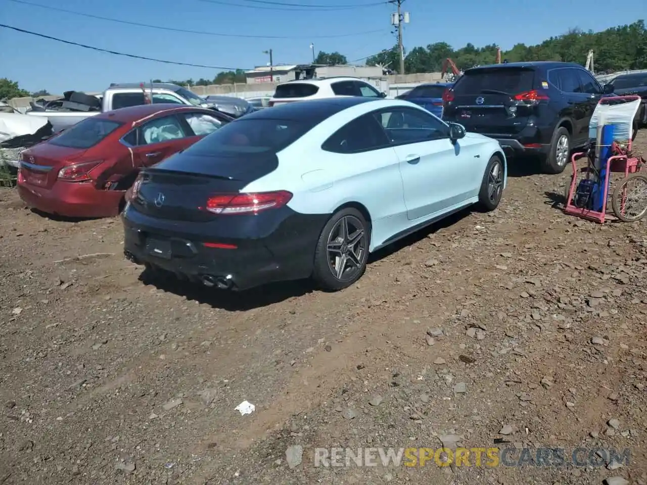 4 Photograph of a damaged car WDDWJ6EB0KF850432 MERCEDES-BENZ C-CLASS 2019