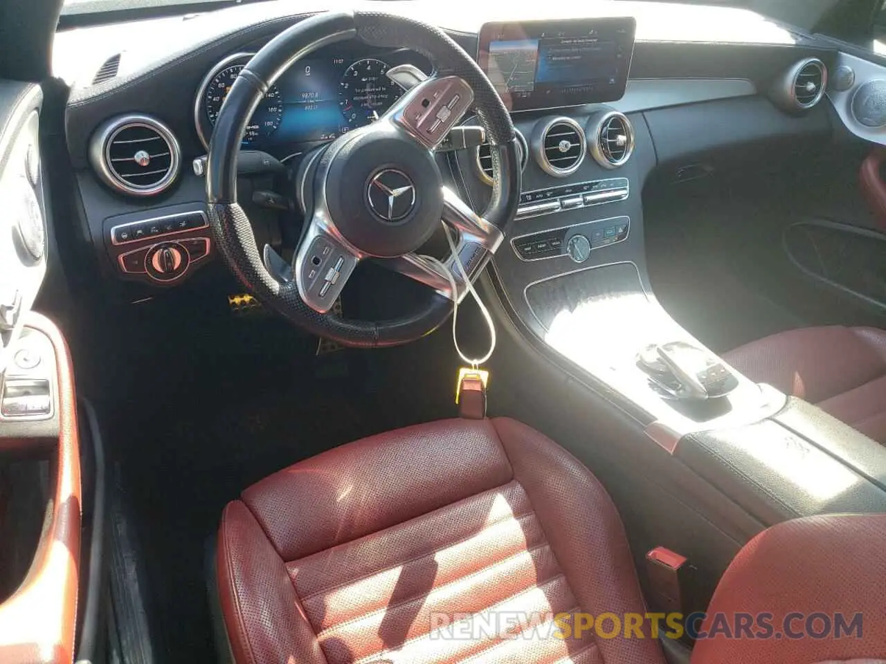 8 Photograph of a damaged car WDDWJ6EB0KF857462 MERCEDES-BENZ C-CLASS 2019