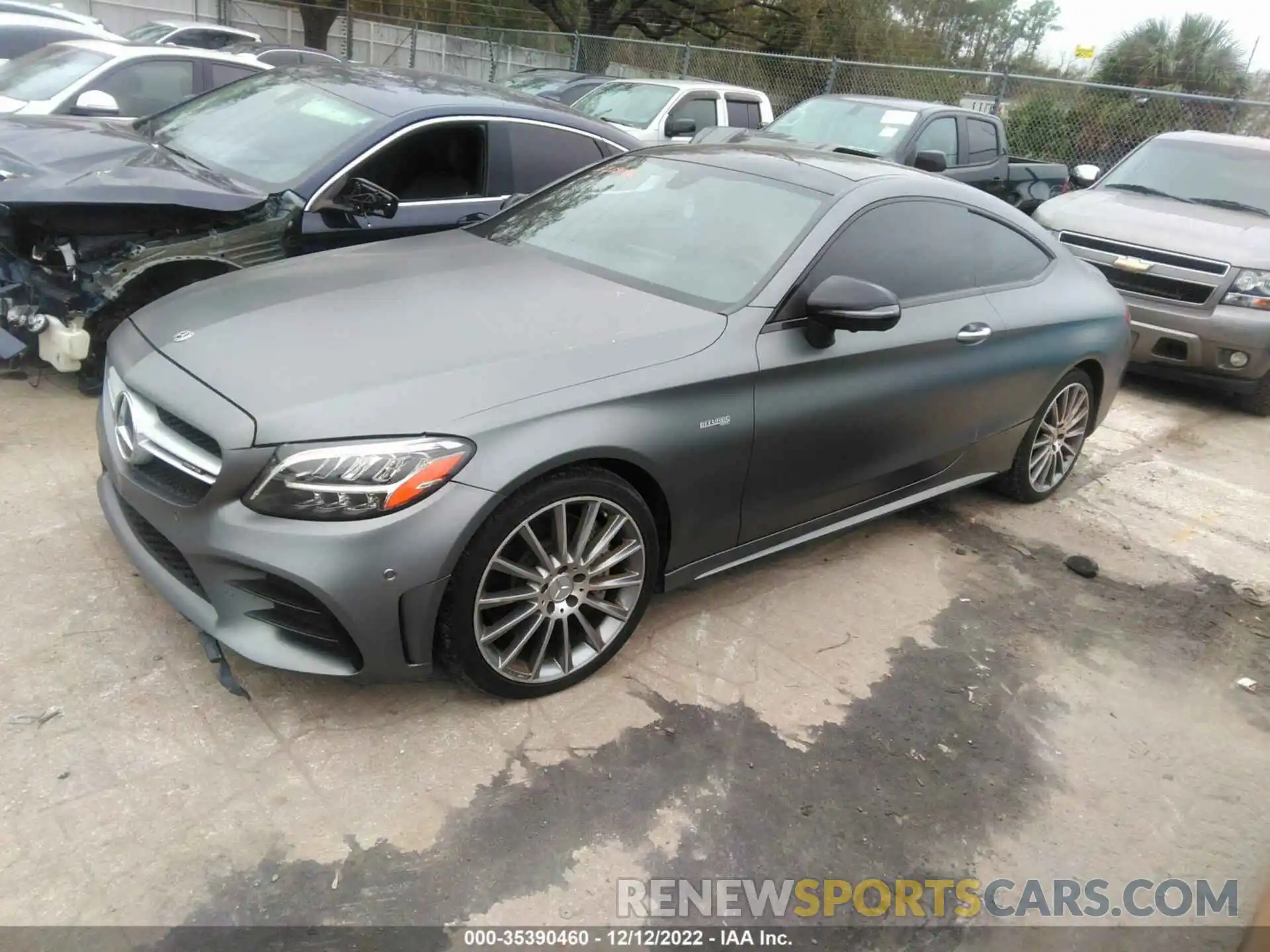 2 Photograph of a damaged car WDDWJ6EB2KF808005 MERCEDES-BENZ C-CLASS 2019