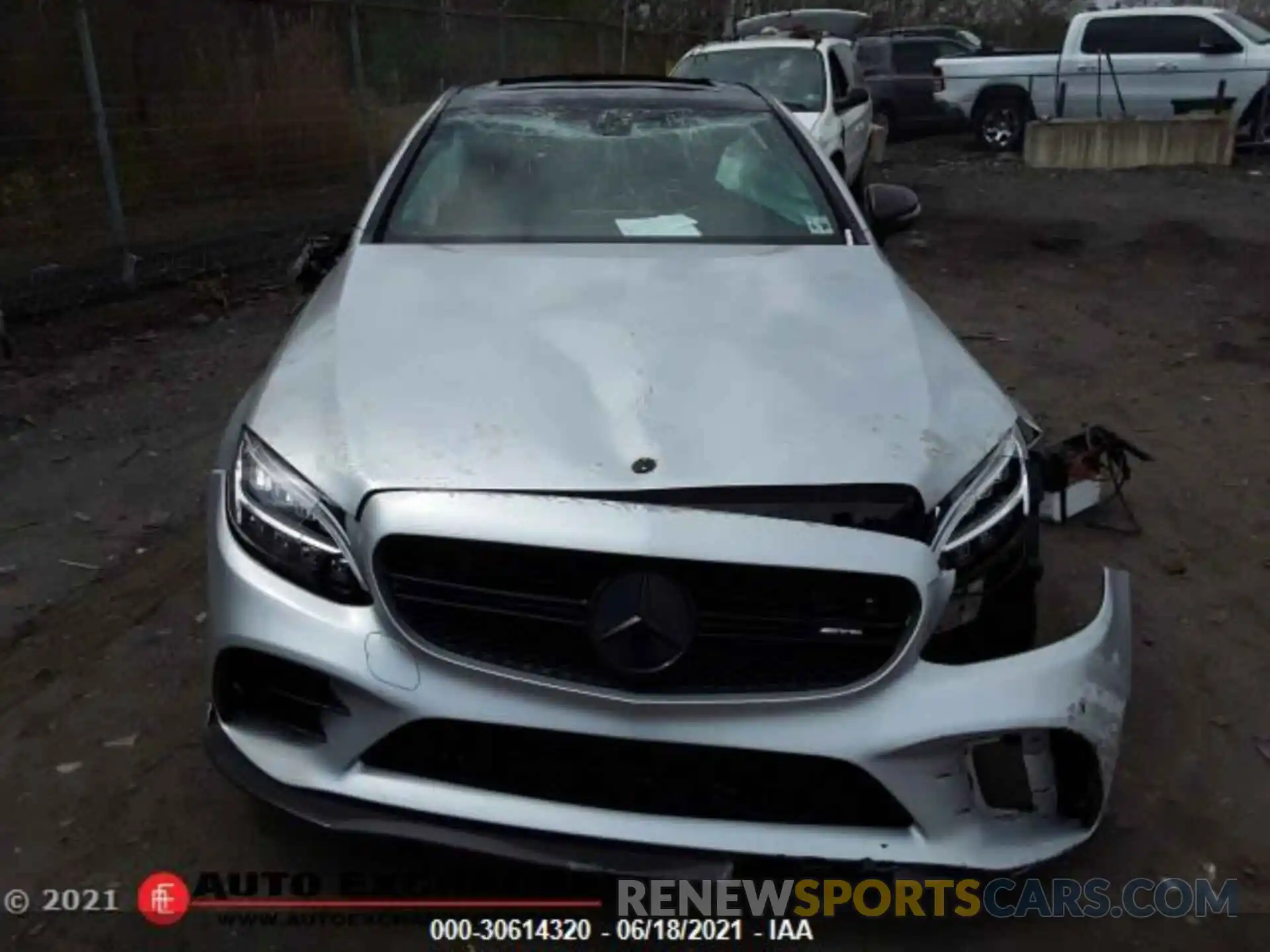 3 Photograph of a damaged car WDDWJ6EB2KF823815 MERCEDES-BENZ C-CLASS 2019