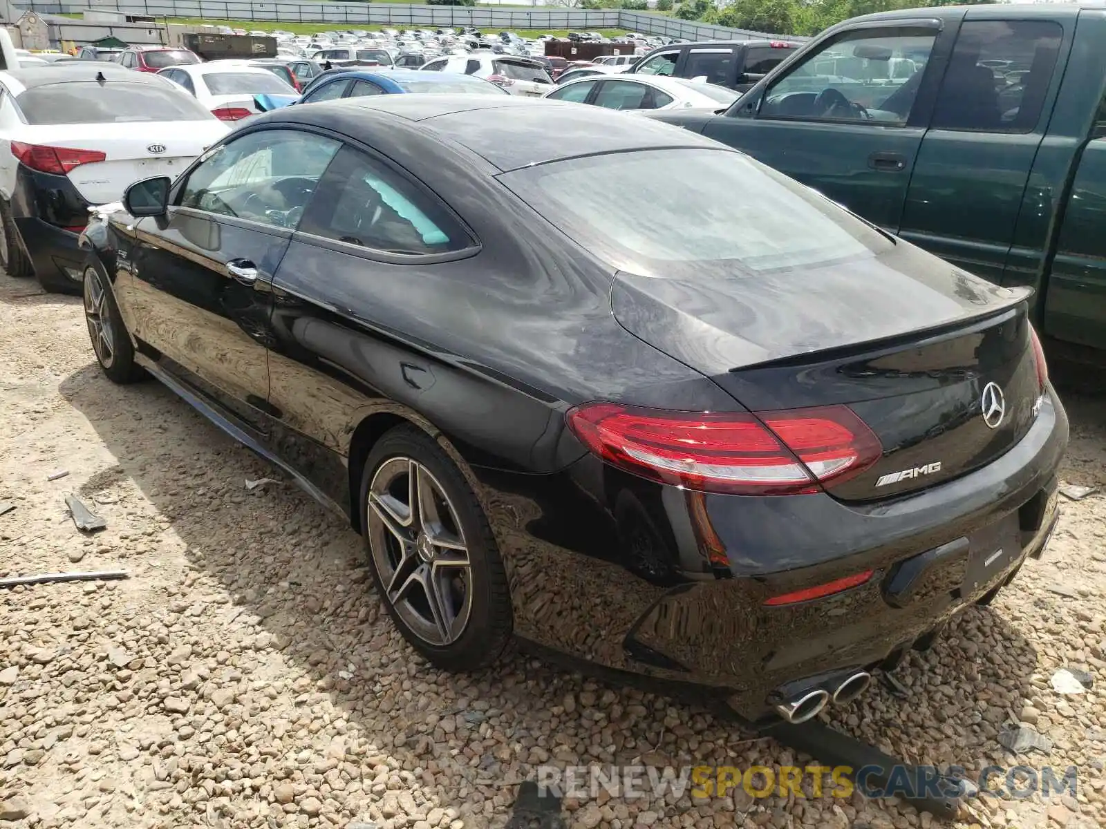 3 Photograph of a damaged car WDDWJ6EB2KF886722 MERCEDES-BENZ C CLASS 2019