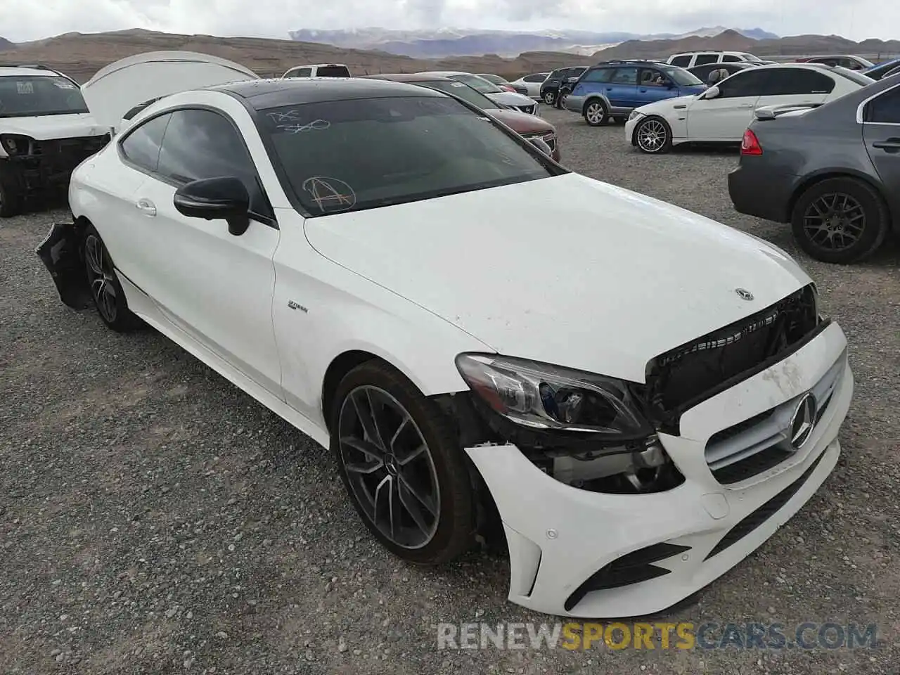 1 Photograph of a damaged car WDDWJ6EB2KF926989 MERCEDES-BENZ C-CLASS 2019