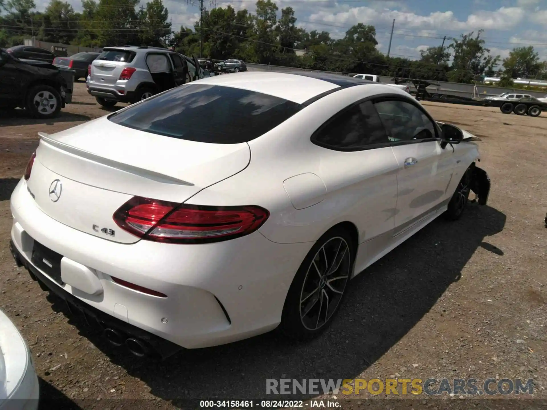 4 Photograph of a damaged car WDDWJ6EB4KF892604 MERCEDES-BENZ C-CLASS 2019