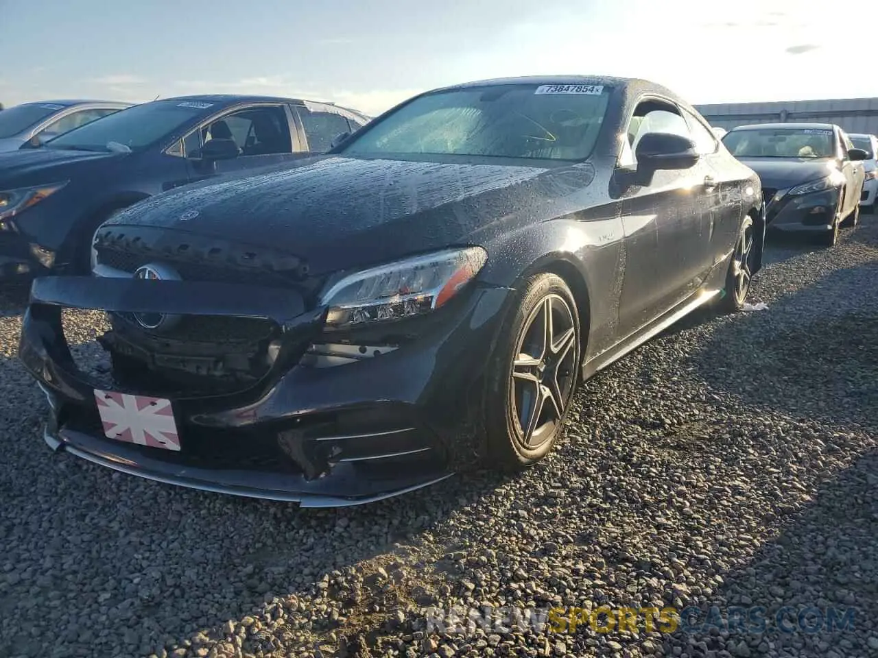 1 Photograph of a damaged car WDDWJ6EB5KF822187 MERCEDES-BENZ C-CLASS 2019