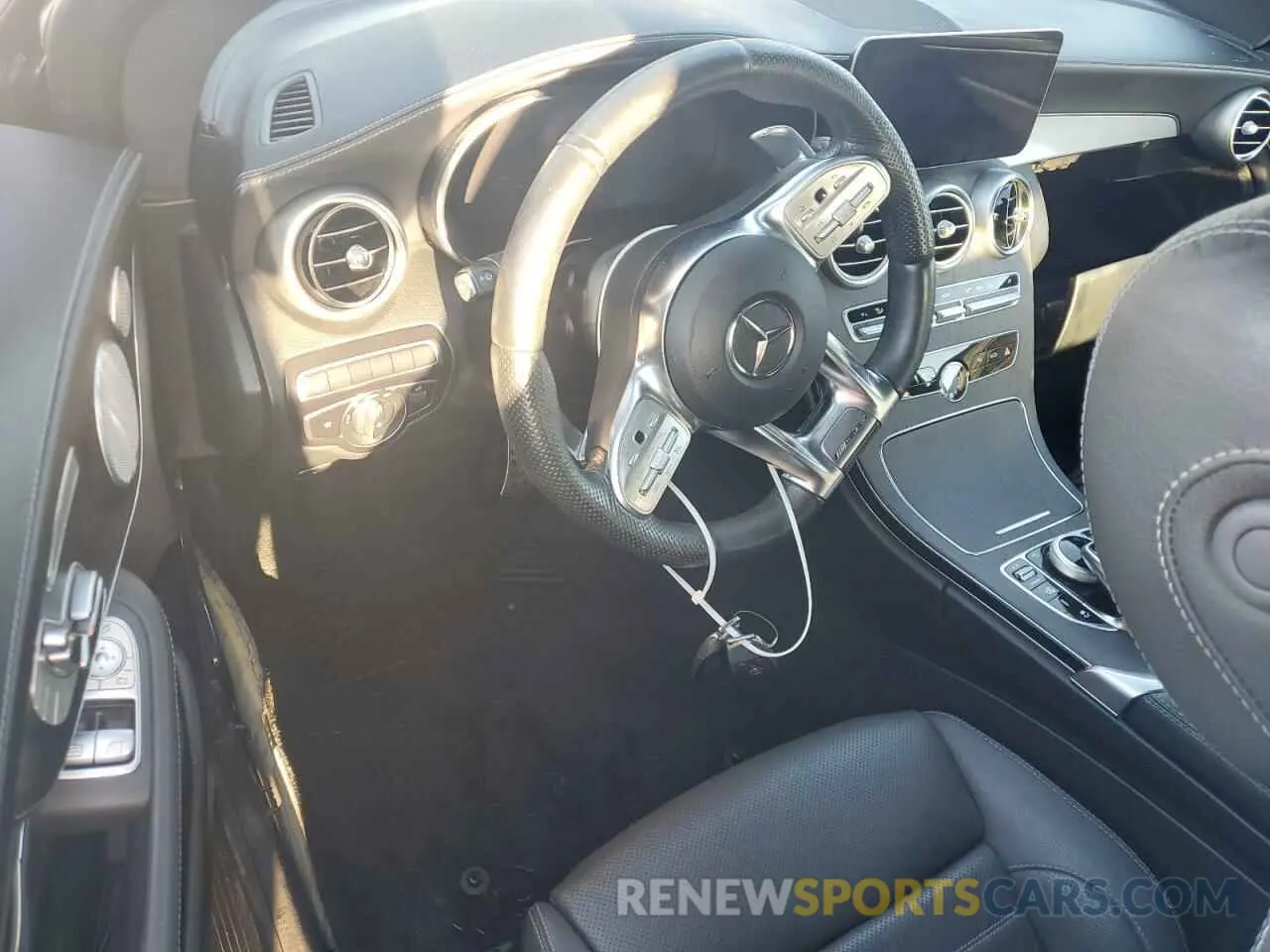 8 Photograph of a damaged car WDDWJ6EB5KF822187 MERCEDES-BENZ C-CLASS 2019