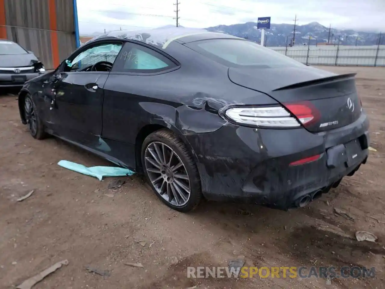 3 Photograph of a damaged car WDDWJ6EB6KF834932 MERCEDES-BENZ C-CLASS 2019