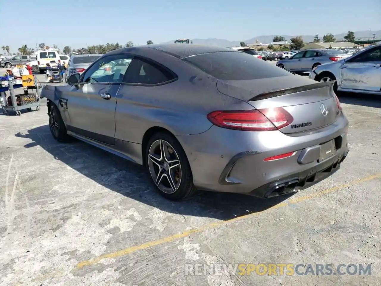 3 Photograph of a damaged car WDDWJ6EB6KF855666 MERCEDES-BENZ C-CLASS 2019