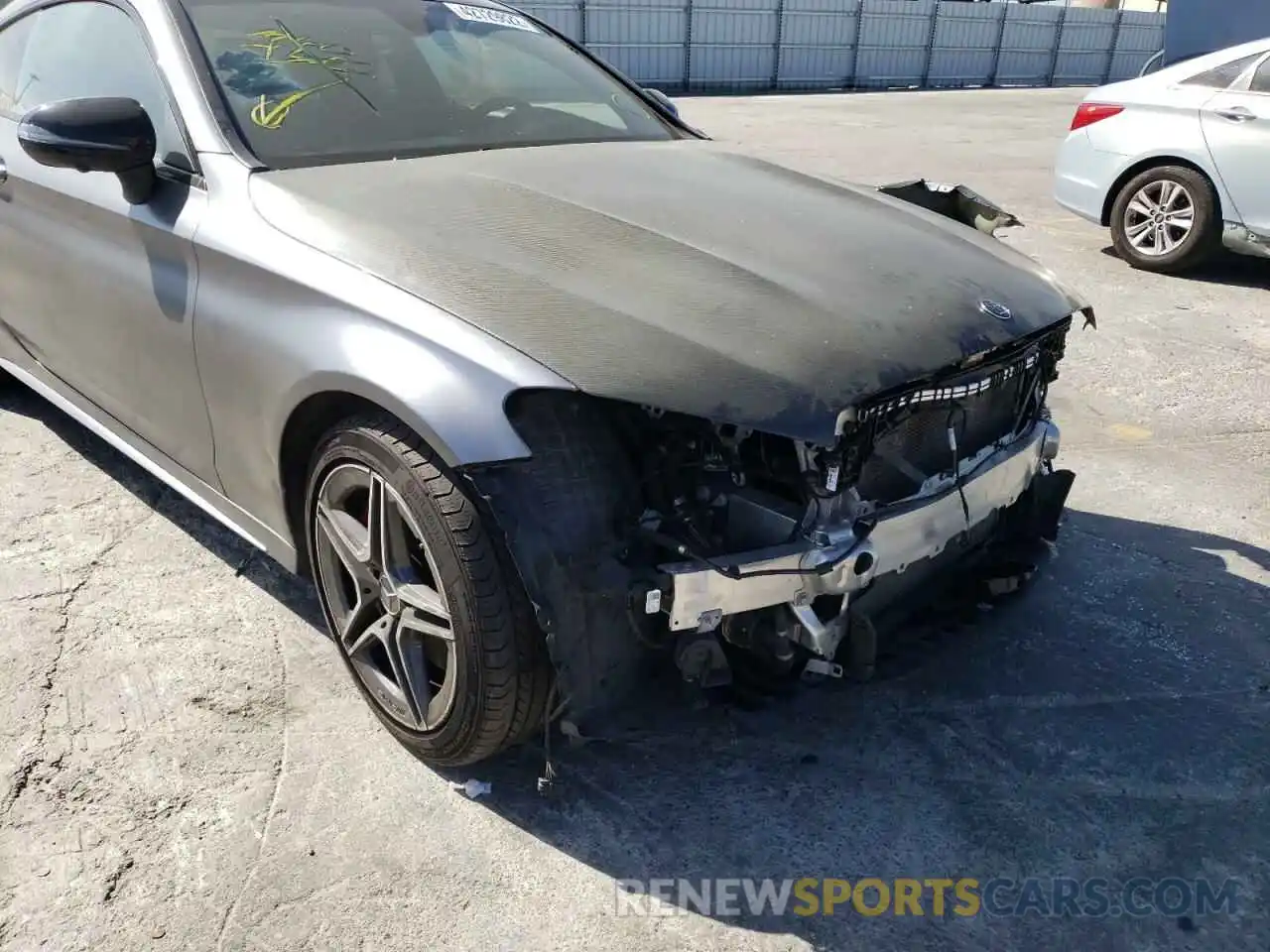 9 Photograph of a damaged car WDDWJ6EB6KF855666 MERCEDES-BENZ C-CLASS 2019