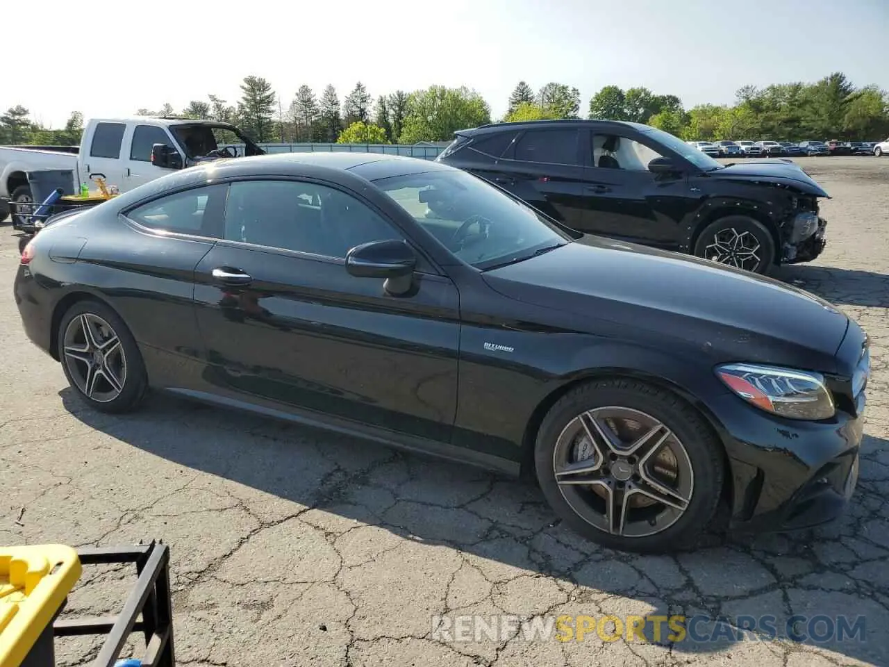 4 Photograph of a damaged car WDDWJ6EB8KF856785 MERCEDES-BENZ C-CLASS 2019