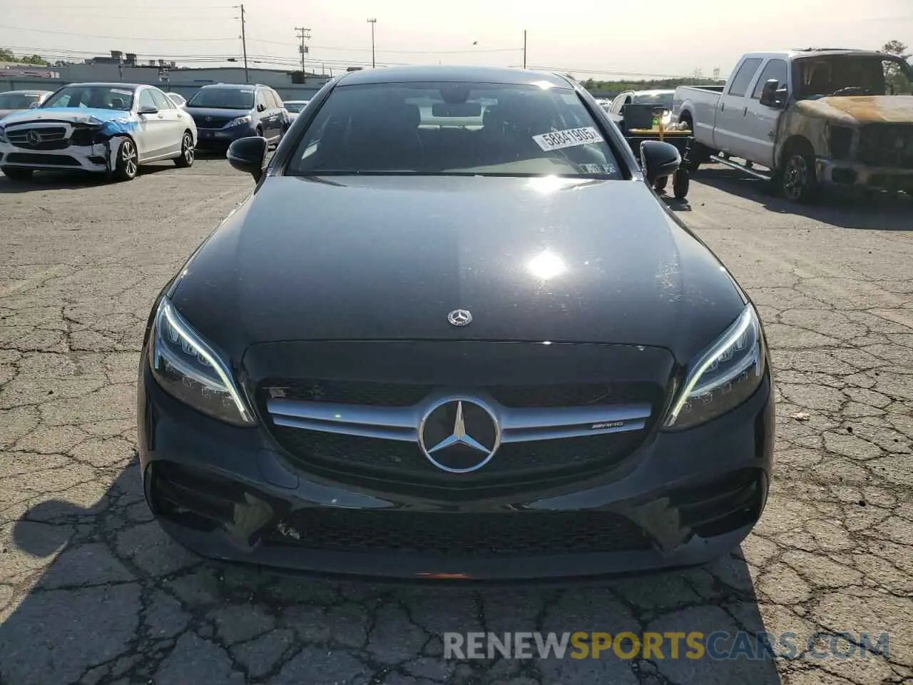 5 Photograph of a damaged car WDDWJ6EB8KF856785 MERCEDES-BENZ C-CLASS 2019