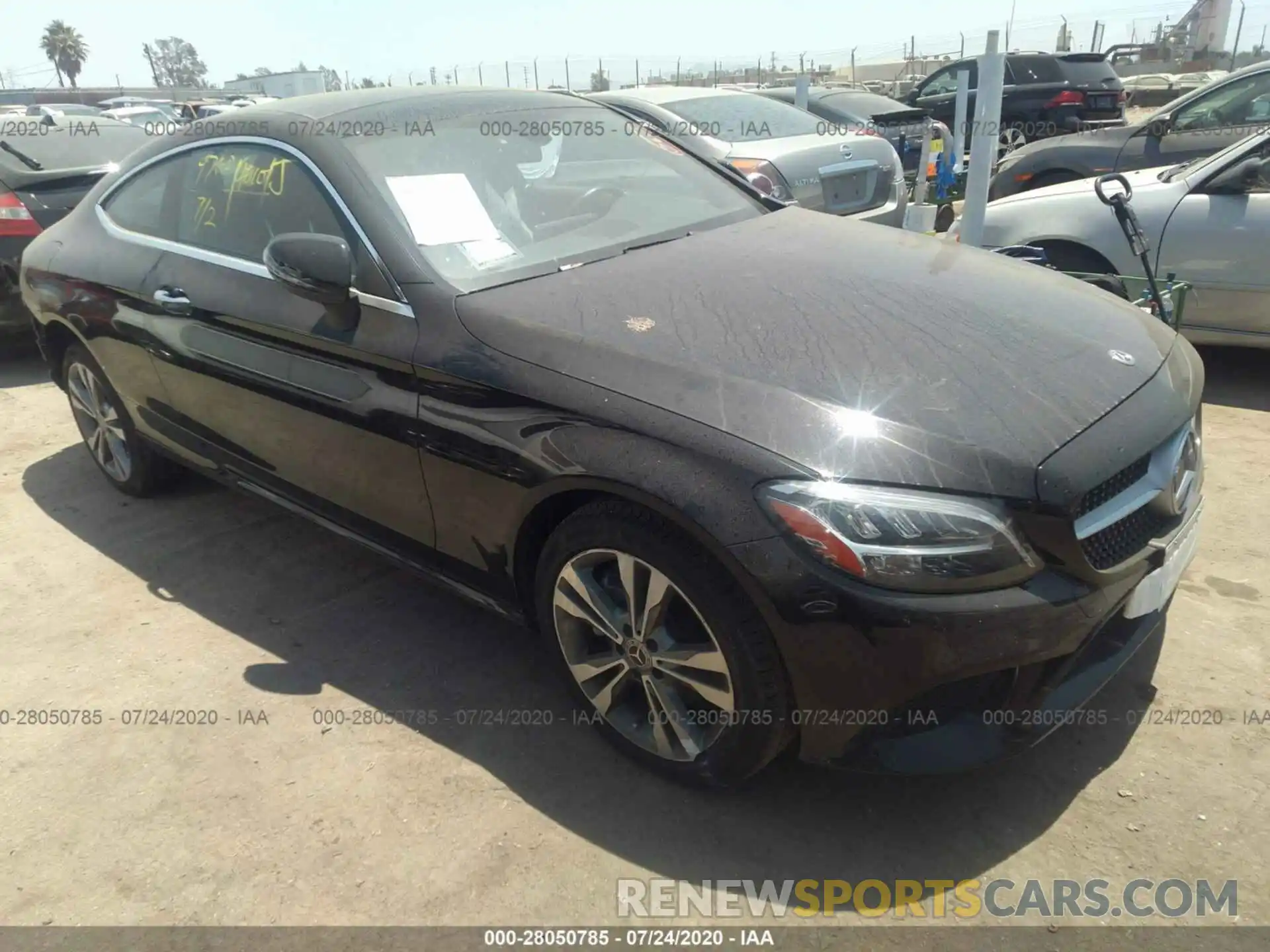 1 Photograph of a damaged car WDDWJ8DB1KF800555 MERCEDES-BENZ C-CLASS 2019