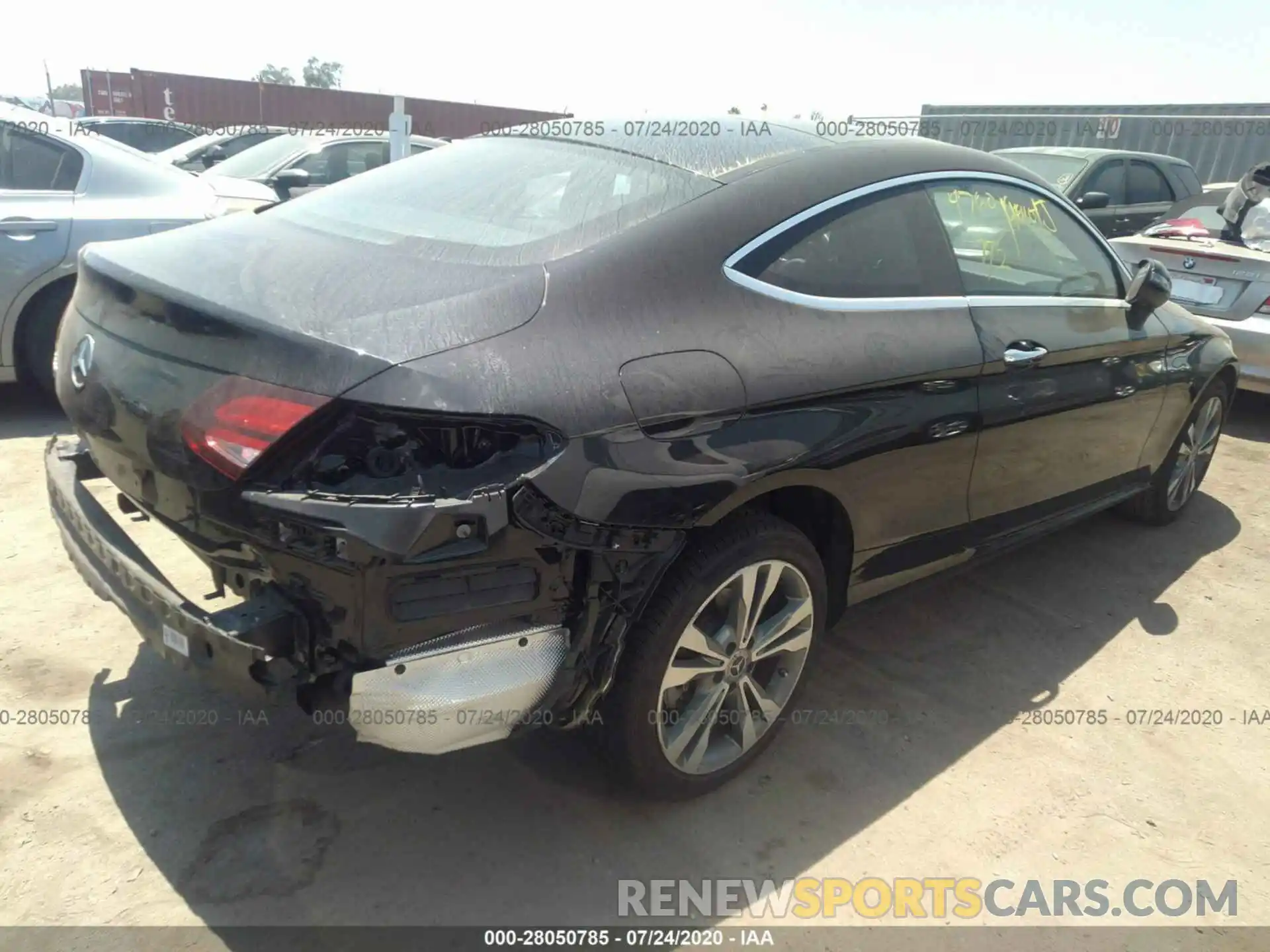 4 Photograph of a damaged car WDDWJ8DB1KF800555 MERCEDES-BENZ C-CLASS 2019