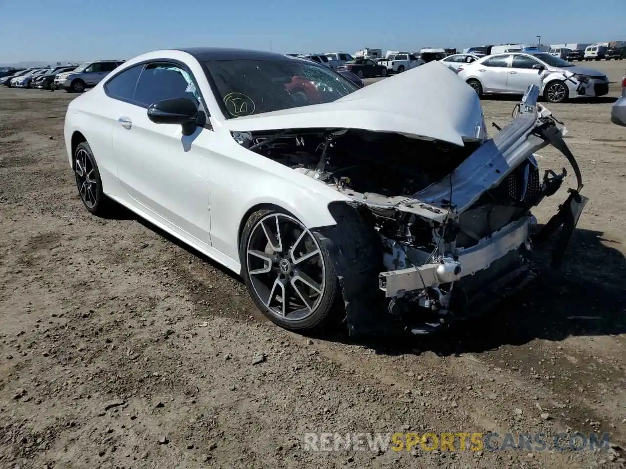 1 Photograph of a damaged car WDDWJ8DB1KF857709 MERCEDES-BENZ C-CLASS 2019