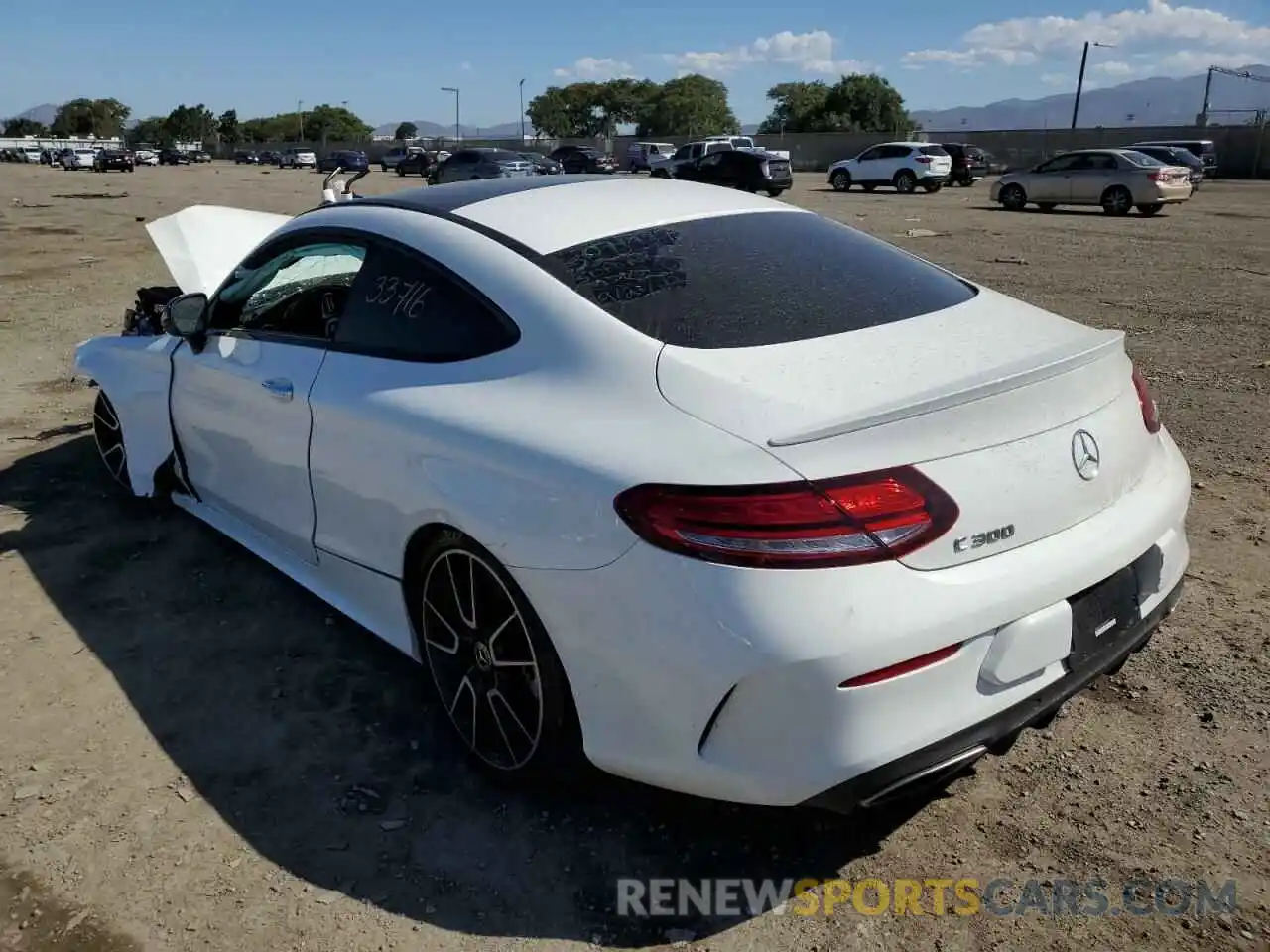 3 Photograph of a damaged car WDDWJ8DB1KF857709 MERCEDES-BENZ C-CLASS 2019