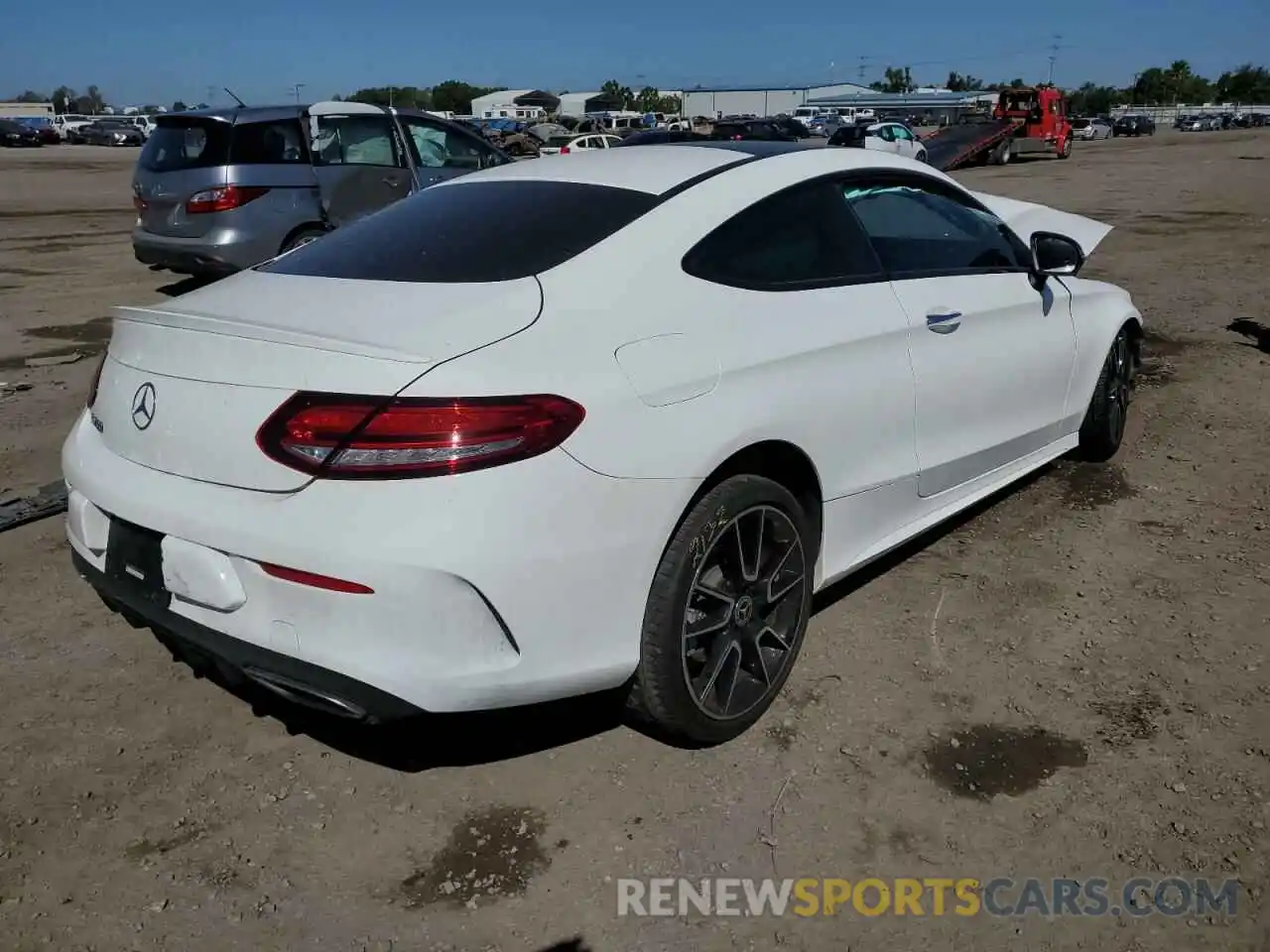 4 Photograph of a damaged car WDDWJ8DB1KF857709 MERCEDES-BENZ C-CLASS 2019