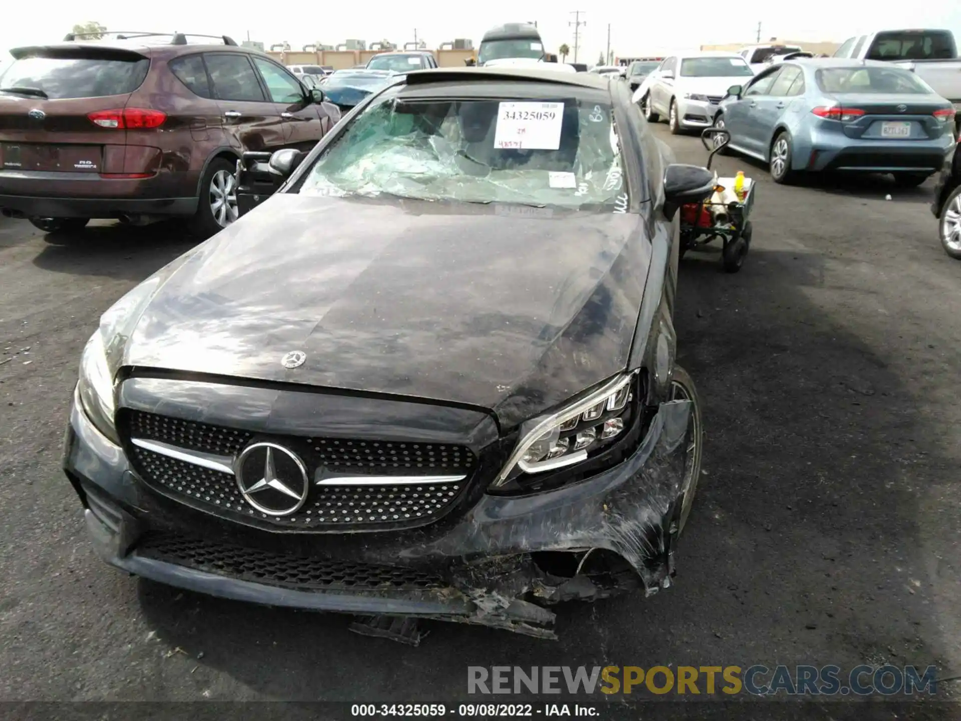 6 Photograph of a damaged car WDDWJ8DB2KF775181 MERCEDES-BENZ C-CLASS 2019