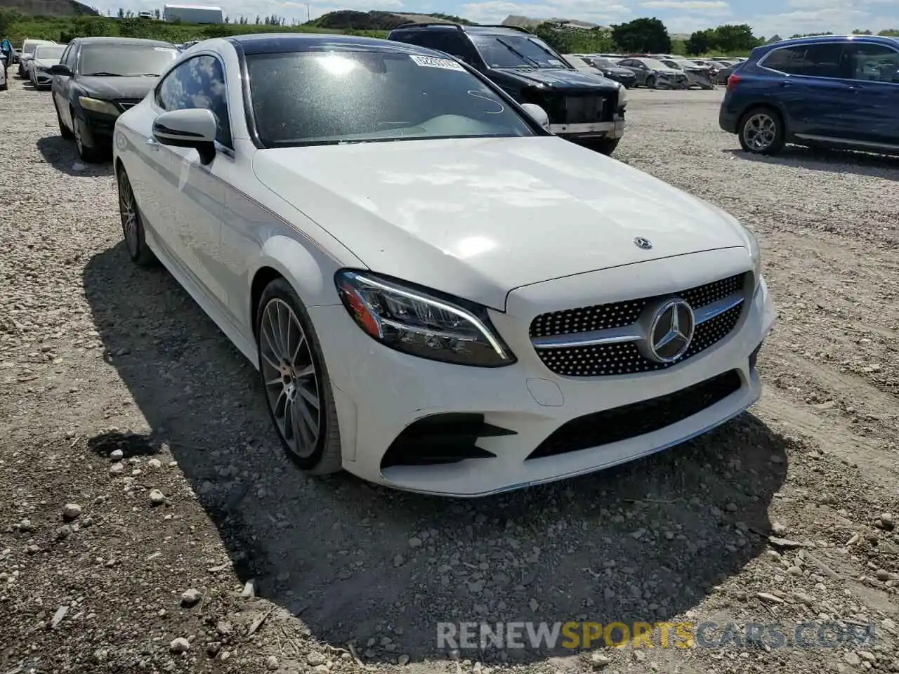 1 Photograph of a damaged car WDDWJ8DB6KF777919 MERCEDES-BENZ C-CLASS 2019