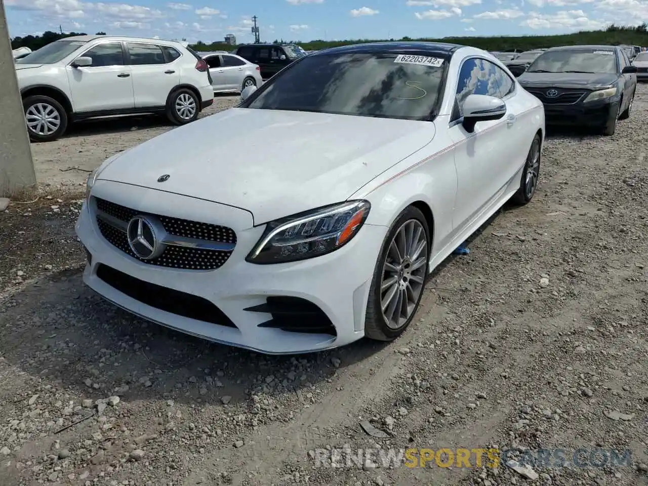 9 Photograph of a damaged car WDDWJ8DB6KF777919 MERCEDES-BENZ C-CLASS 2019