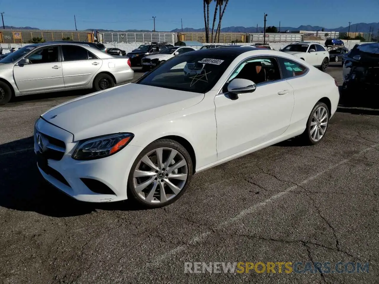 1 Photograph of a damaged car WDDWJ8DB6KF871962 MERCEDES-BENZ C-CLASS 2019