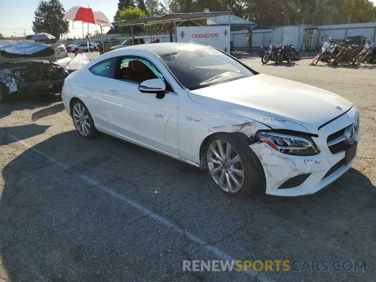 4 Photograph of a damaged car WDDWJ8DB6KF871962 MERCEDES-BENZ C-CLASS 2019