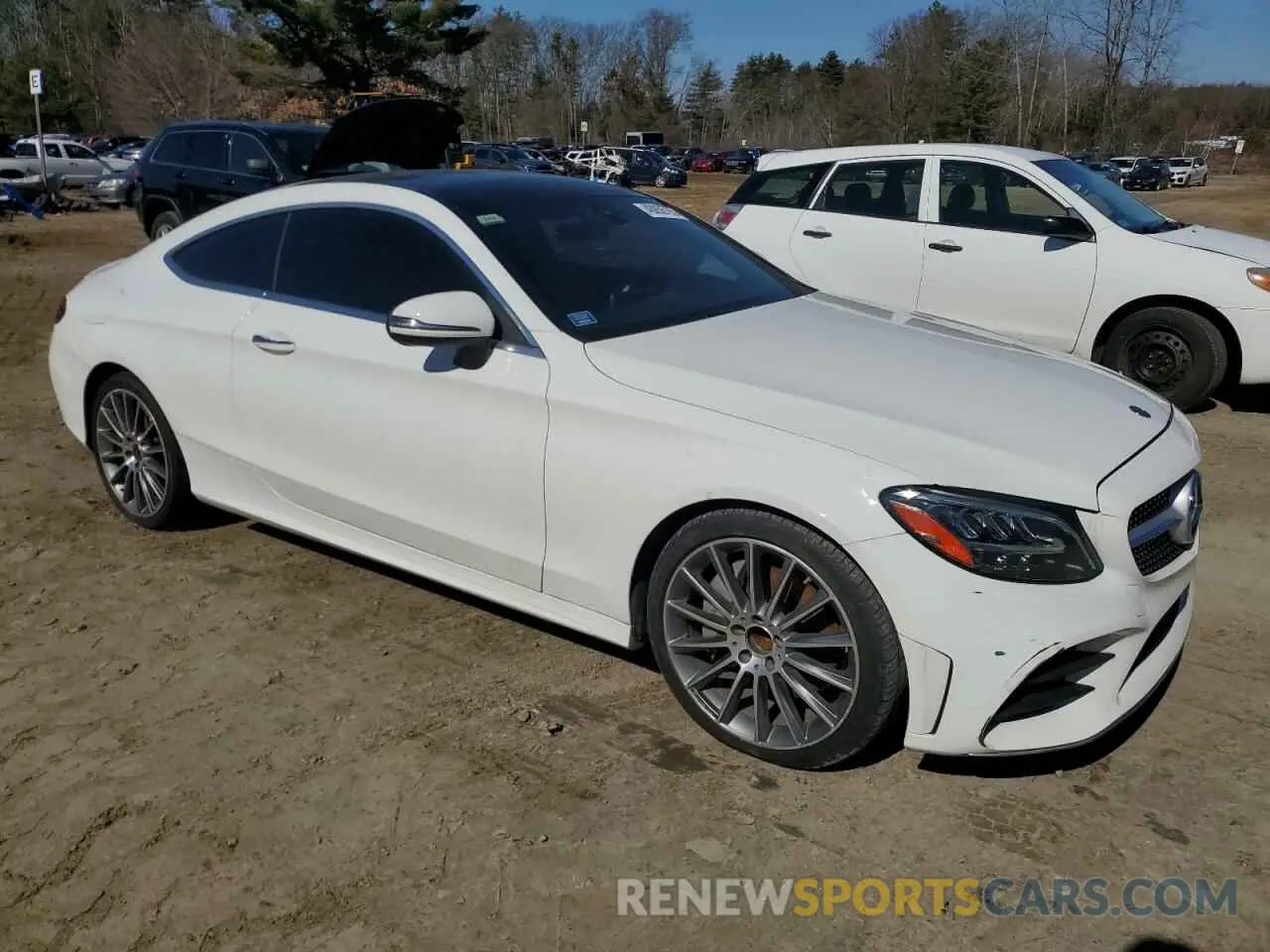 4 Photograph of a damaged car WDDWJ8DB7KF776990 MERCEDES-BENZ C-CLASS 2019