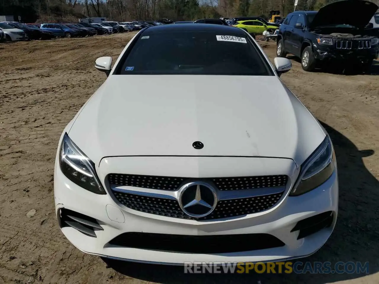 5 Photograph of a damaged car WDDWJ8DB7KF776990 MERCEDES-BENZ C-CLASS 2019