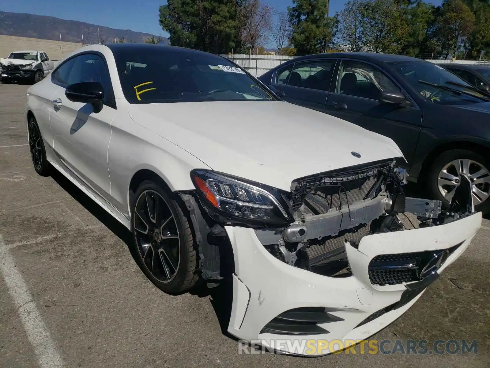 1 Photograph of a damaged car WDDWJ8DB8KF777274 MERCEDES-BENZ C CLASS 2019