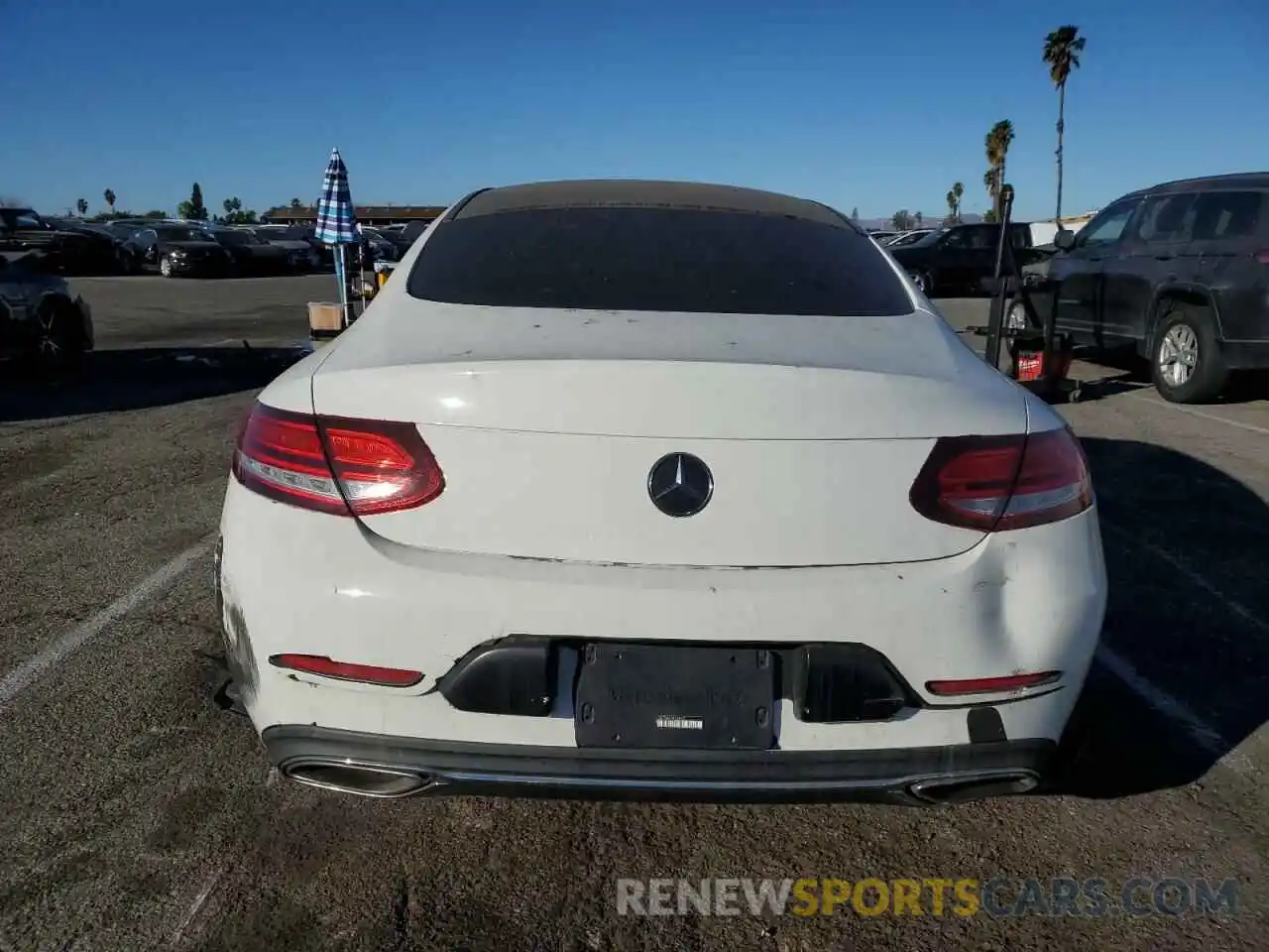 6 Photograph of a damaged car WDDWJ8DB9KF823887 MERCEDES-BENZ C-CLASS 2019