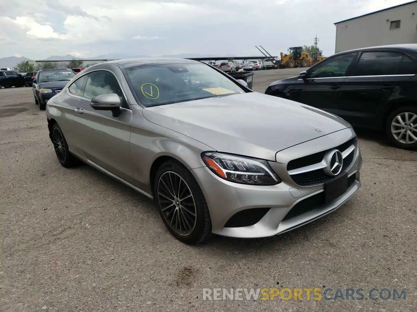 1 Photograph of a damaged car WDDWJ8DB9KF828569 MERCEDES-BENZ C CLASS 2019