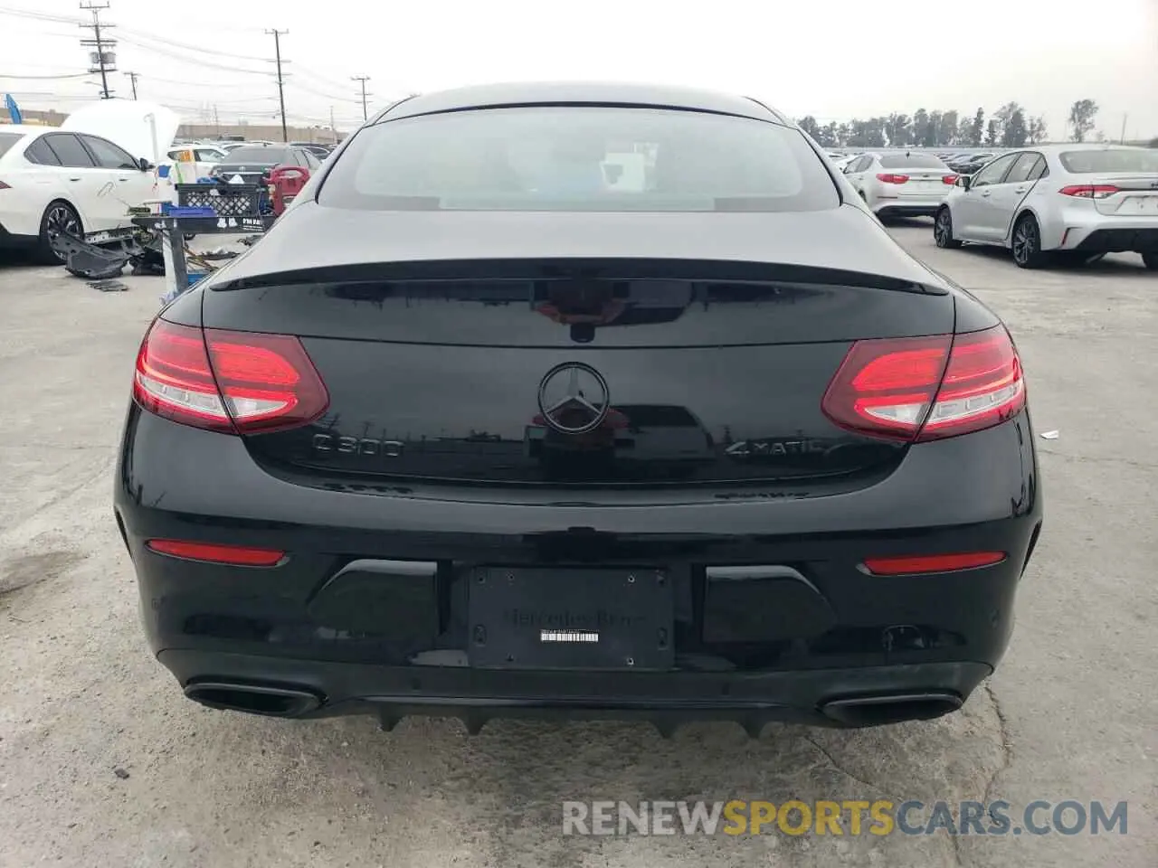 6 Photograph of a damaged car WDDWJ8DBXKF784453 MERCEDES-BENZ C-CLASS 2019