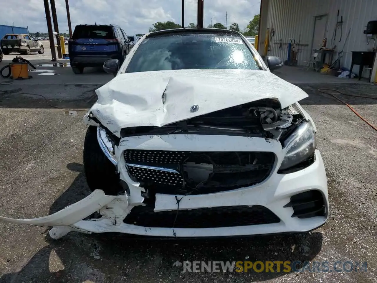 5 Photograph of a damaged car WDDWJ8DBXKF813076 MERCEDES-BENZ C-CLASS 2019