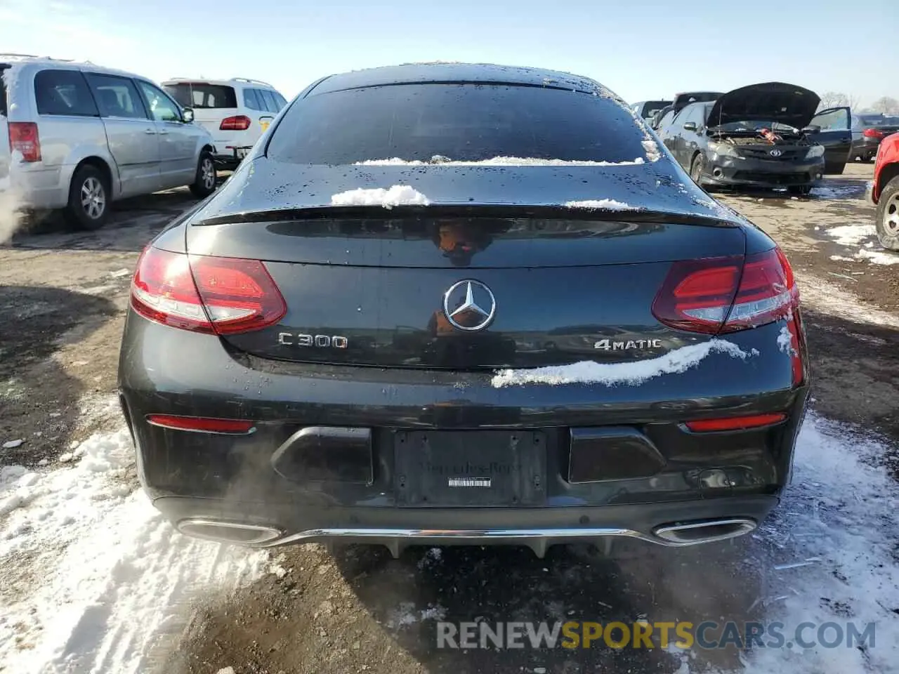 6 Photograph of a damaged car WDDWJ8EB2KF814754 MERCEDES-BENZ C-CLASS 2019