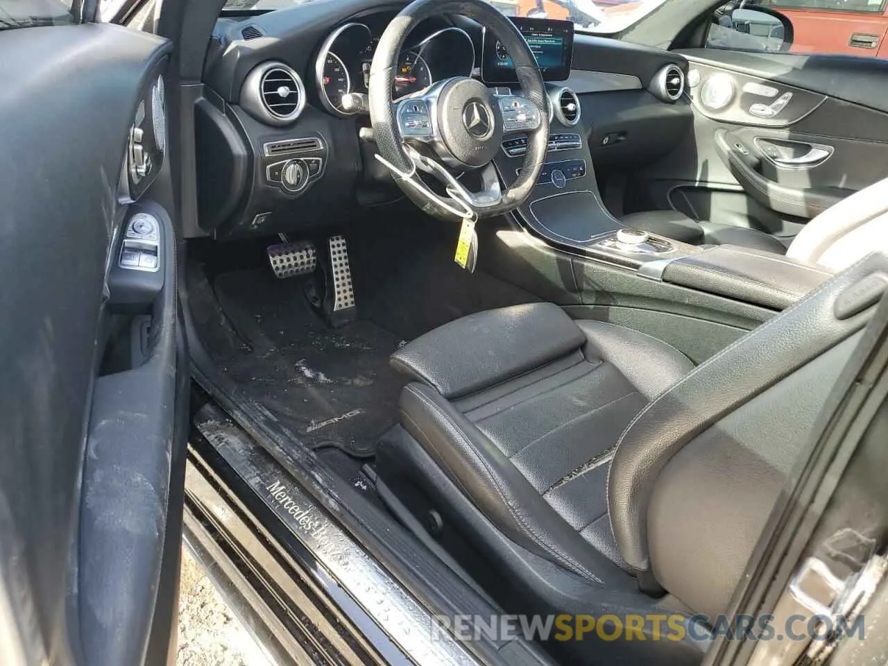 8 Photograph of a damaged car WDDWJ8EB2KF814754 MERCEDES-BENZ C-CLASS 2019