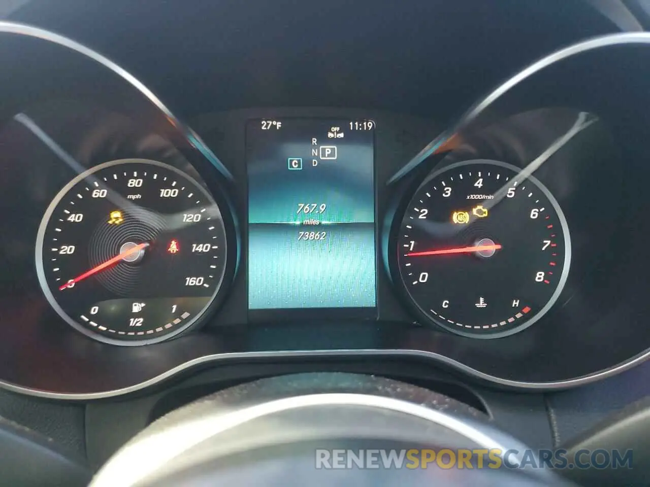 9 Photograph of a damaged car WDDWJ8EB2KF814754 MERCEDES-BENZ C-CLASS 2019