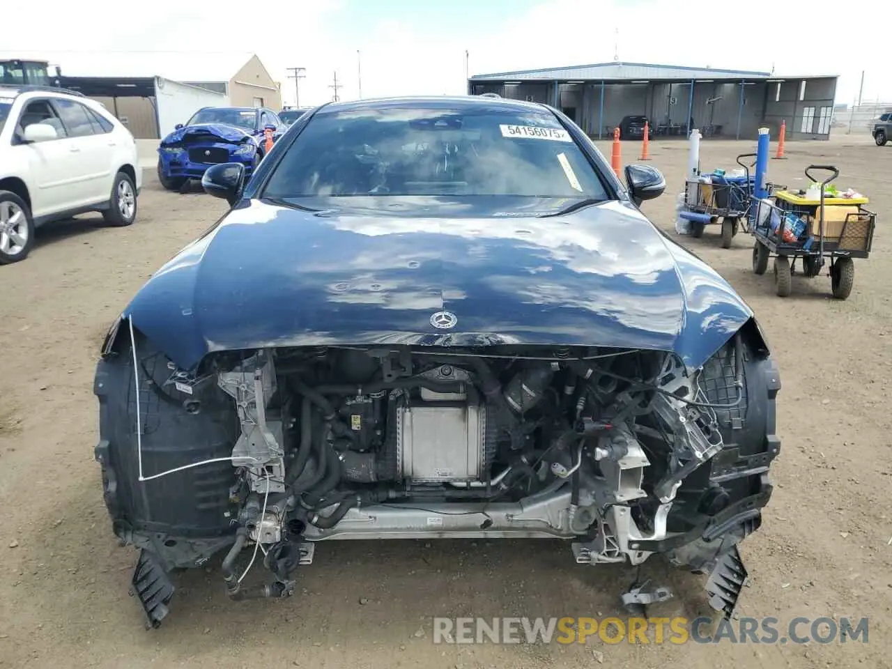 5 Photograph of a damaged car WDDWJ8EB2KF854512 MERCEDES-BENZ C-CLASS 2019