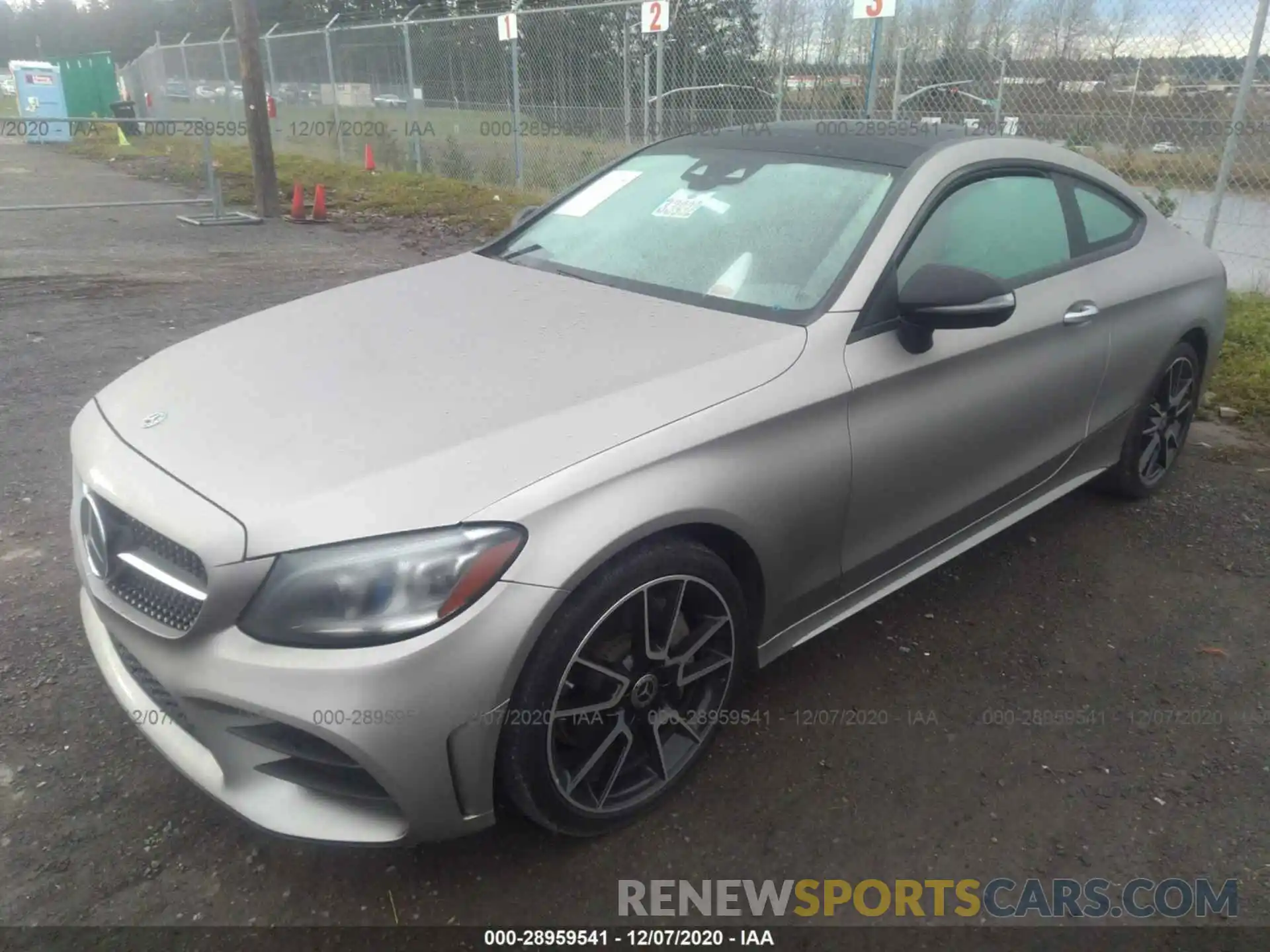 2 Photograph of a damaged car WDDWJ8EB4KF770305 MERCEDES-BENZ C-CLASS 2019