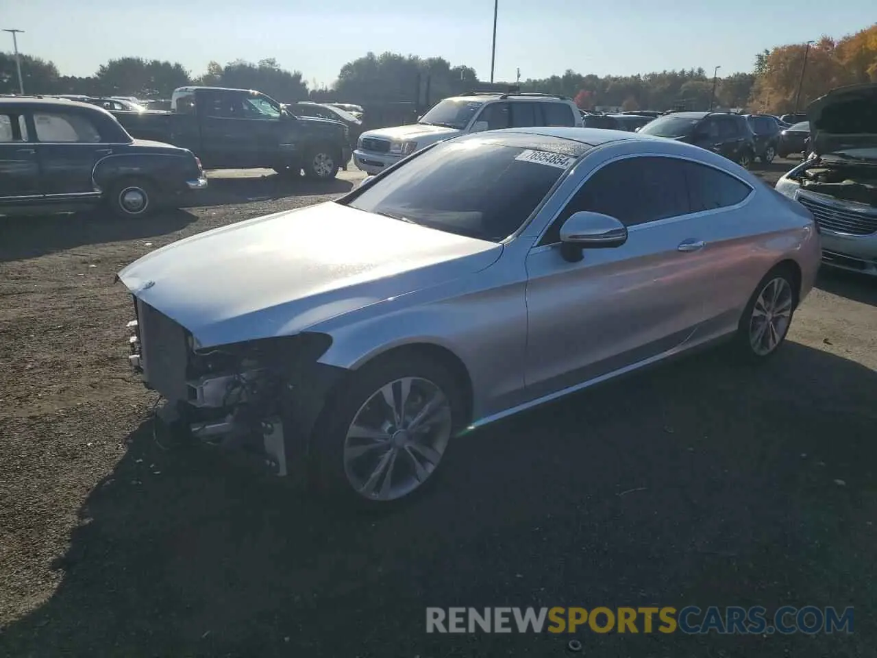 1 Photograph of a damaged car WDDWJ8EB5KF902438 MERCEDES-BENZ C-CLASS 2019