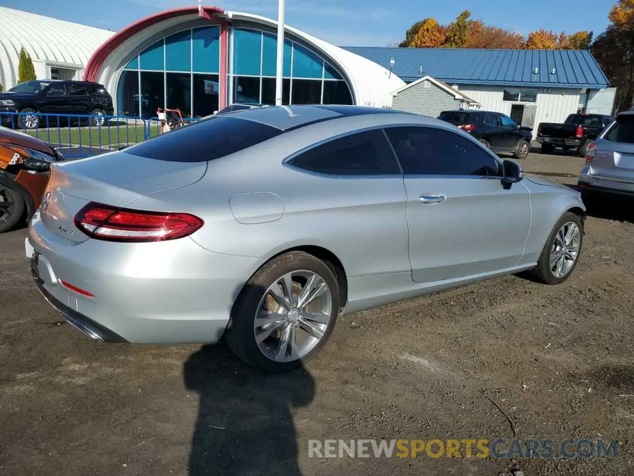 3 Photograph of a damaged car WDDWJ8EB5KF902438 MERCEDES-BENZ C-CLASS 2019