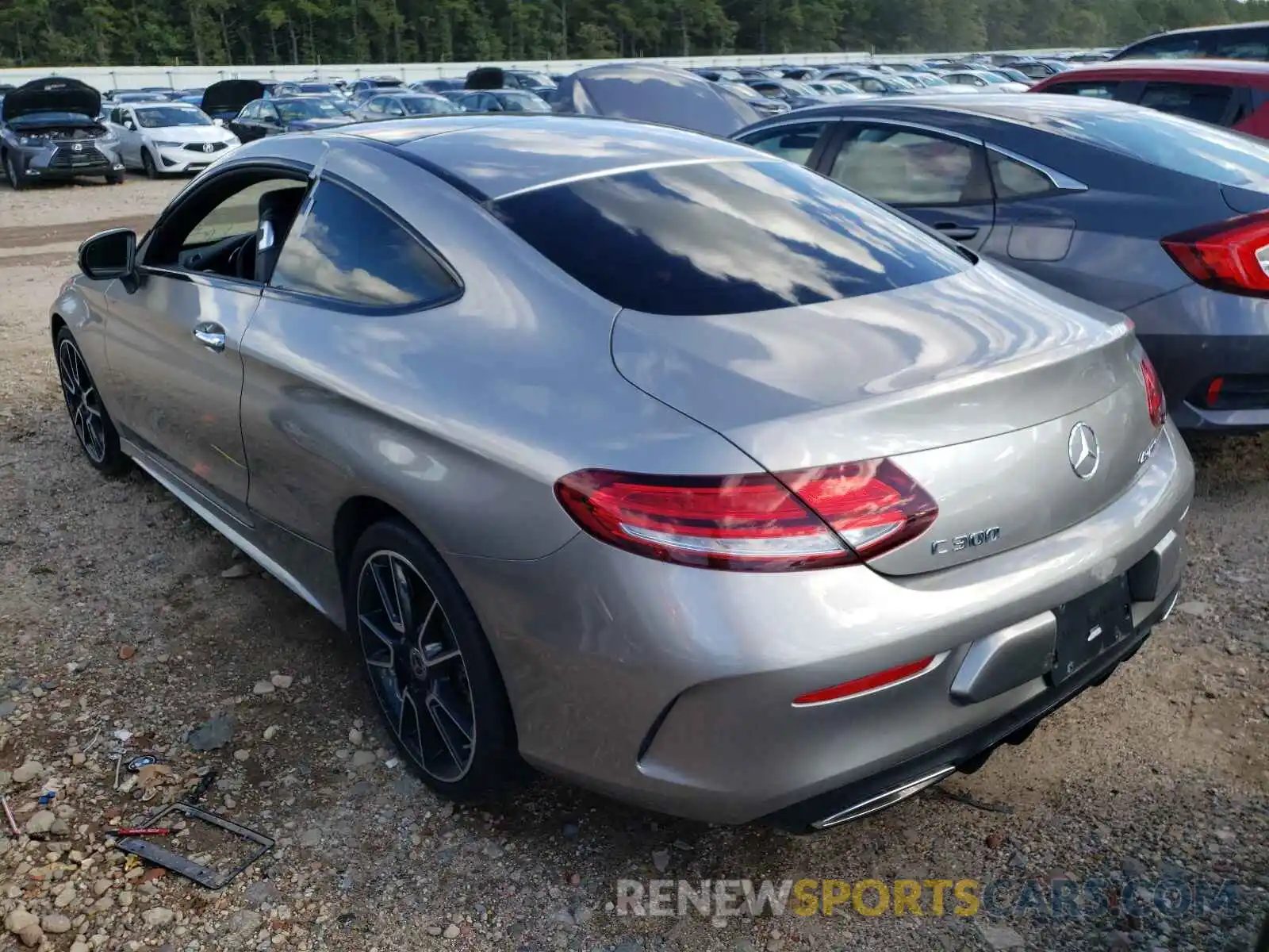 3 Photograph of a damaged car WDDWJ8EB8KF773515 MERCEDES-BENZ C-CLASS 2019