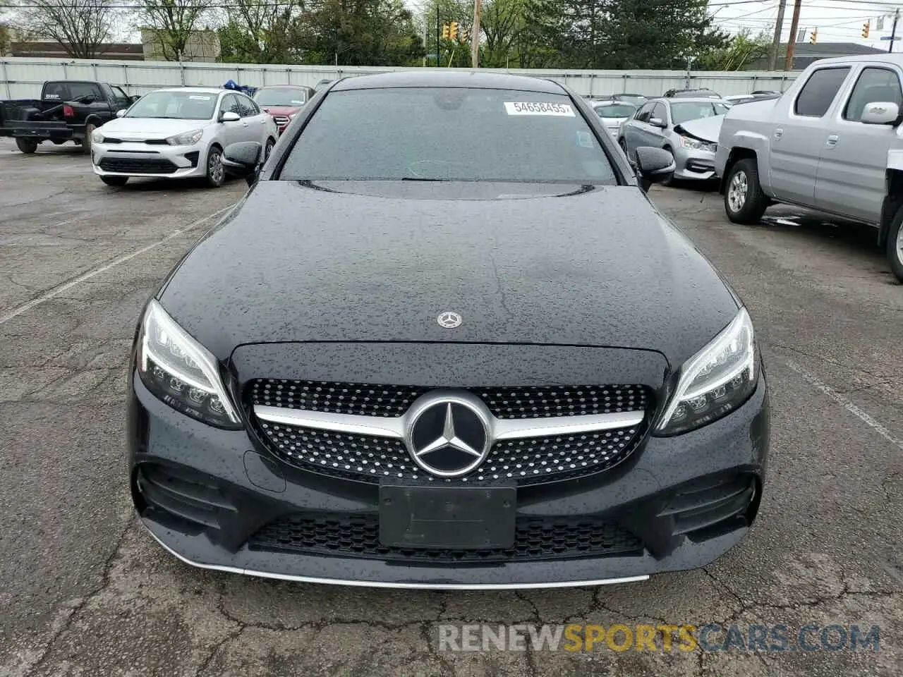5 Photograph of a damaged car WDDWJ8EB8KF804150 MERCEDES-BENZ C-CLASS 2019
