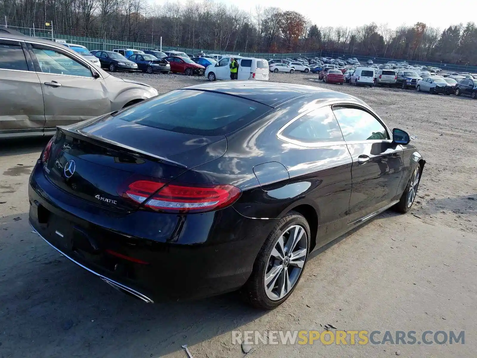 4 Photograph of a damaged car WDDWJ8EB8KF836998 MERCEDES-BENZ C CLASS 2019