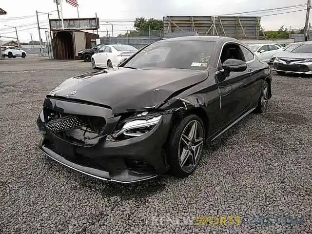 2 Photograph of a damaged car WDDWJ8EB8KF869256 MERCEDES-BENZ C-CLASS 2019