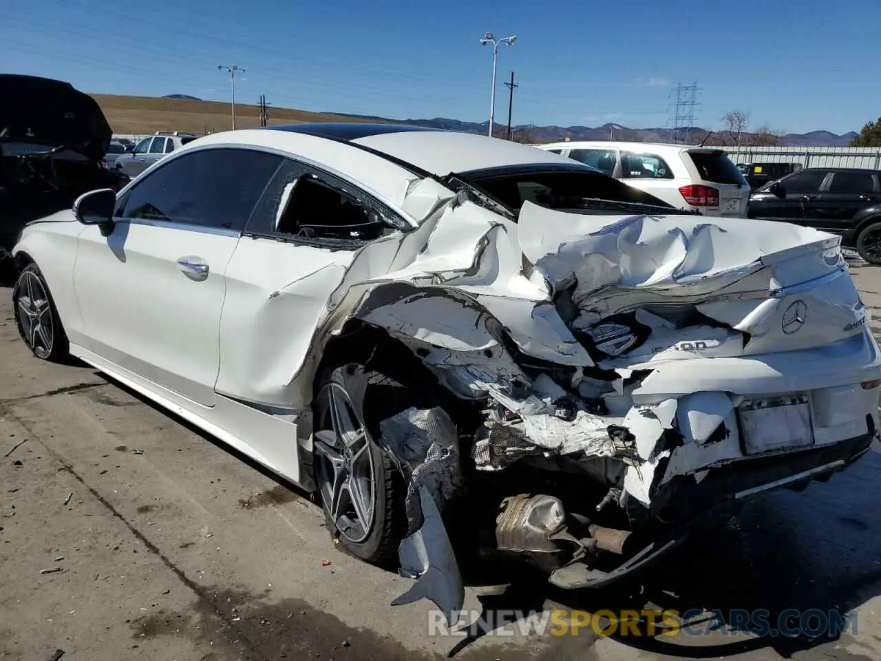 2 Photograph of a damaged car WDDWJ8EB9KF814668 MERCEDES-BENZ C-CLASS 2019